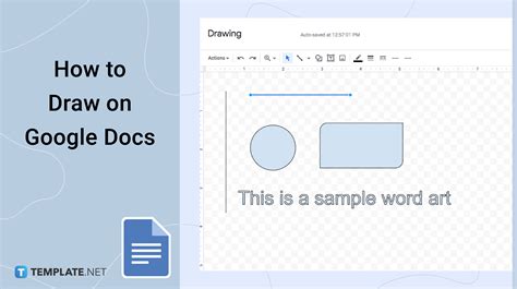 Google Docs Drawings Tool