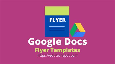 Google Docs Flyer Template 3