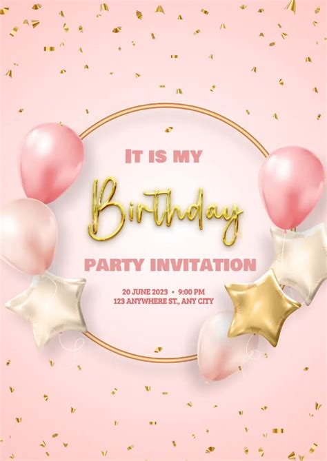 Google Docs Party Invitation Templates 10