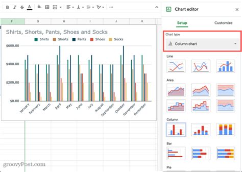 Google Sheets Chart Customization 10