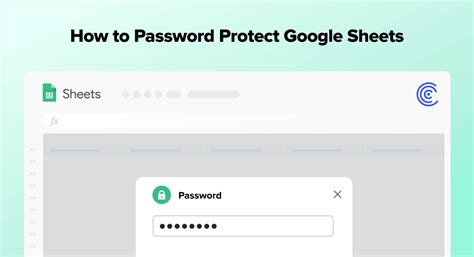 Google Sheets Password Protection