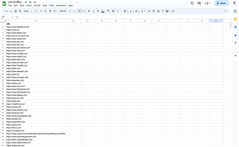 Google Sheets Private URL