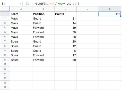 Google Sheets String Contains