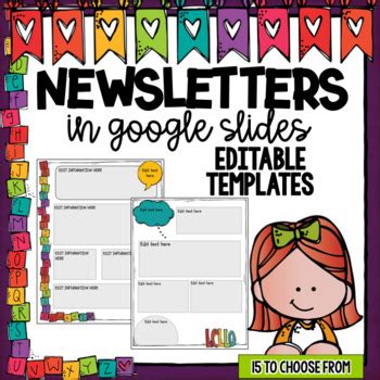 Google Slides Newsletter Template