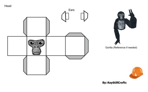 Gorilla Tag Printable Templates Gallery 3