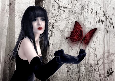 Gothic Butterfly Image