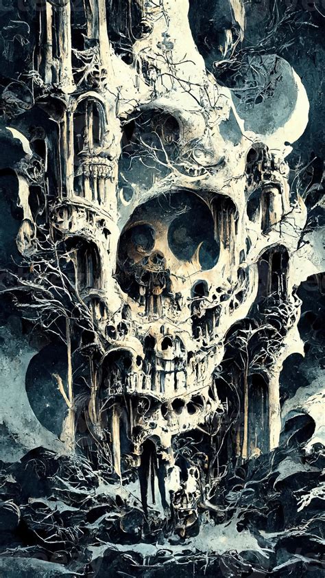 Gothic Skull Image