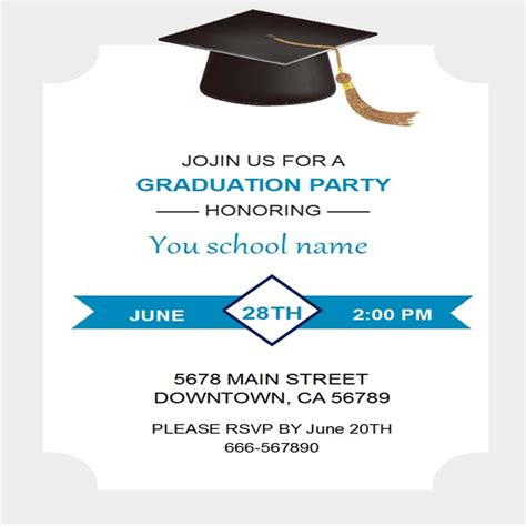 Graduation Invitation Designs