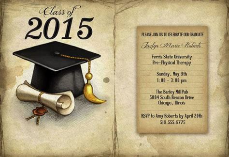 Graduation Invitation Template 10