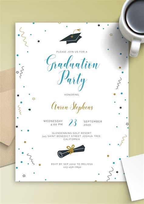 Graduation Invitation Template 7