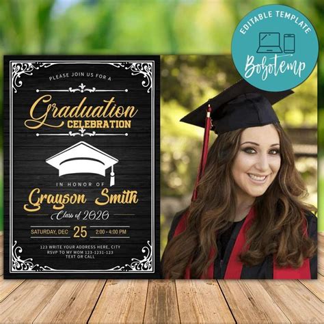 Graduation Invitation Templates