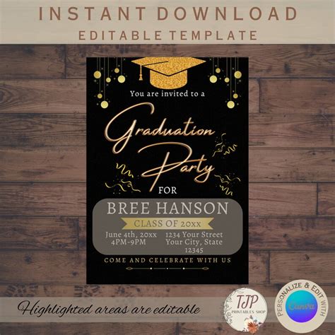 Graduation Invitation Templates