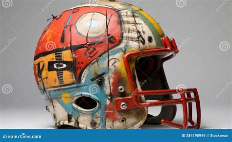 Graffiti Football Helmet Template