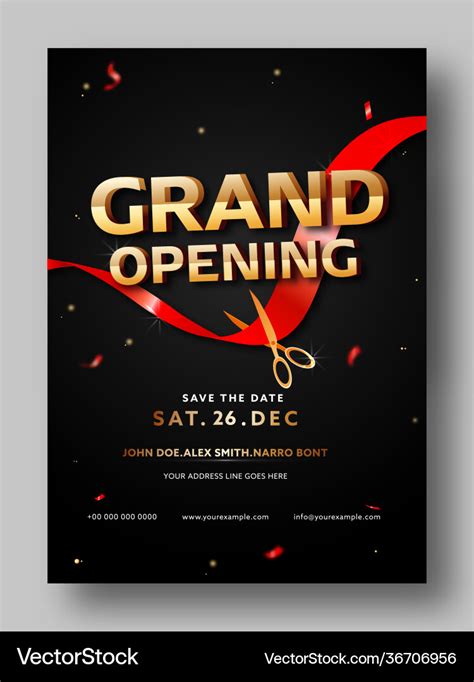 Grand Opening Flyer Design Tips