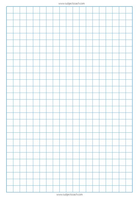 Graph Notebook Paper Template