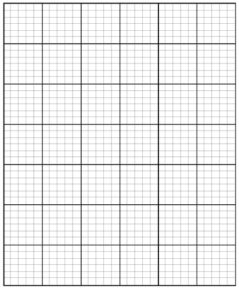 Graph Paper Template 3