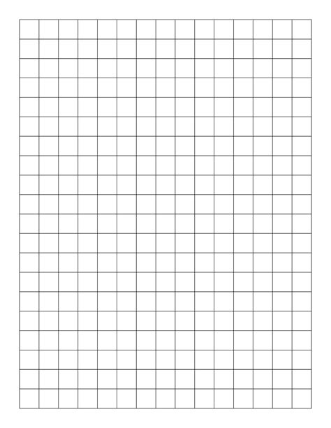 A graph paper template