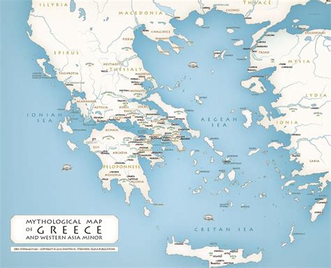 Greek Mythology Maps