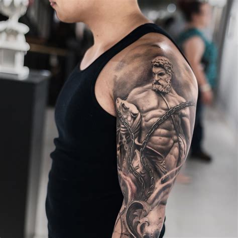 Greek Mythology Tattoo Designs for Men