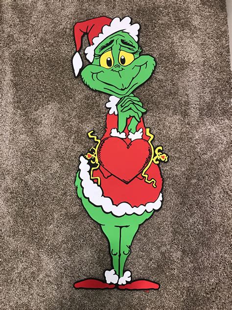 Grinch Cut Out Template Gallery Image 1