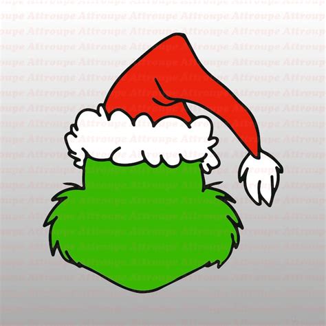 Grinch Cut Out Template Gallery Image 3