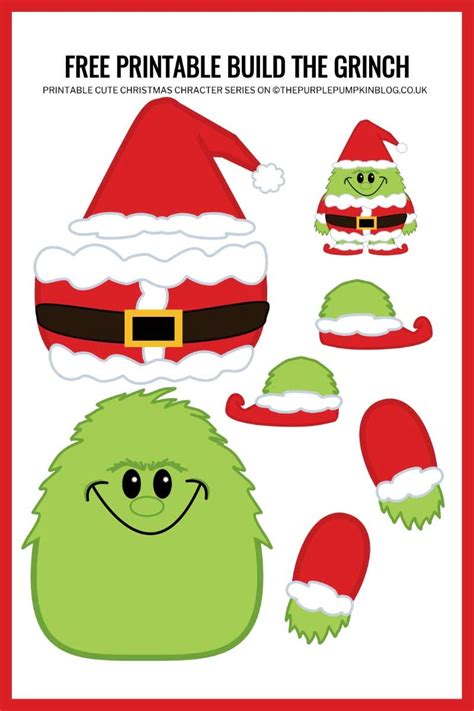 Grinch Cut Out Template Gallery Image 6