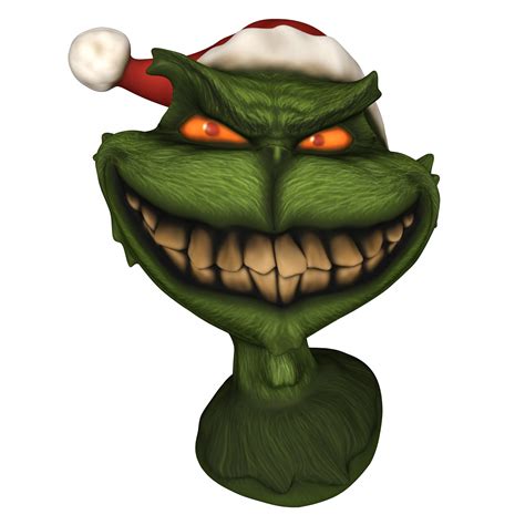 Grinch Face 1