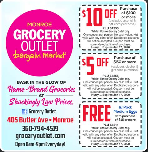 Grocery Outlet Discounts