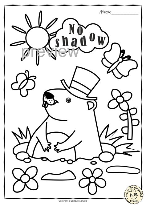 Groundhog Day Printables Gallery