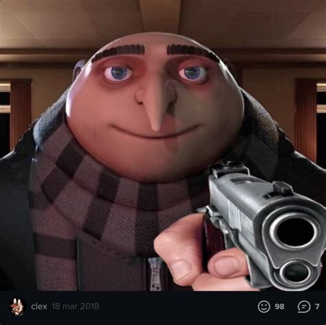 Gru Gun Meme Top