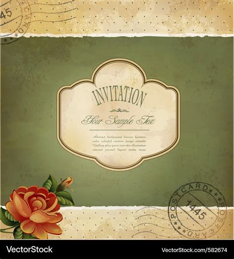 Grunge Invitation Templates Gallery