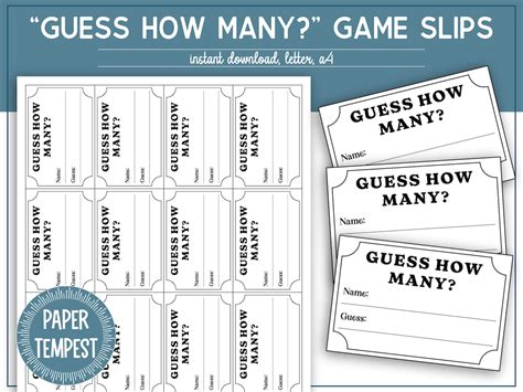 Guessing Game Template