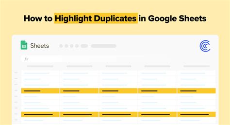 Guides On Highlighting Duplicates In Google Sheets