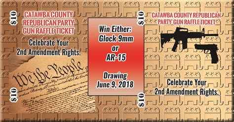 Gun Raffle Ticket Template Professional Designer