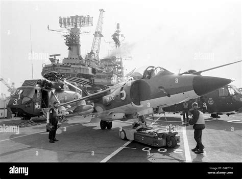 HMS Hermes flight deck