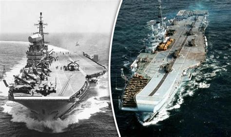 HMS Hermes launched in 1959