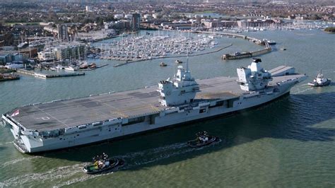 HMS Prince of Wales' launch ceremony