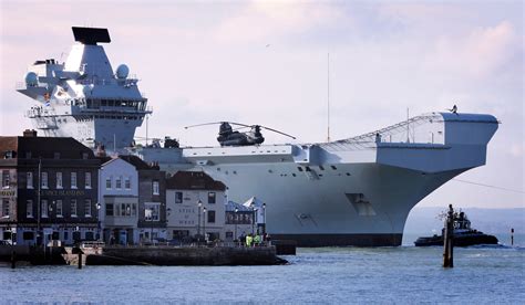 HMS Queen Elizabeth Falkland Islands operation