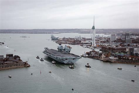 HMS Queen Elizabeth Middle East deployment