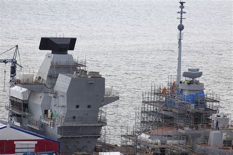 HMS Queen Elizabeth Weather Radar