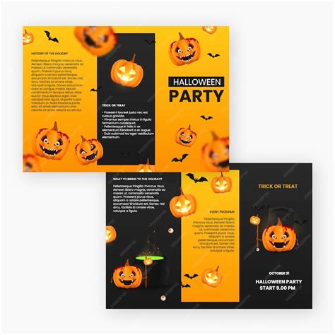 Halloween Brochure Template