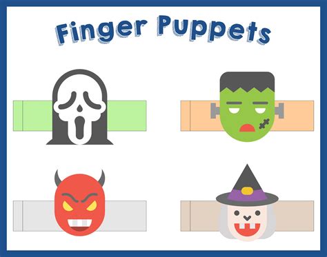 Halloween Finger Puppet Fun