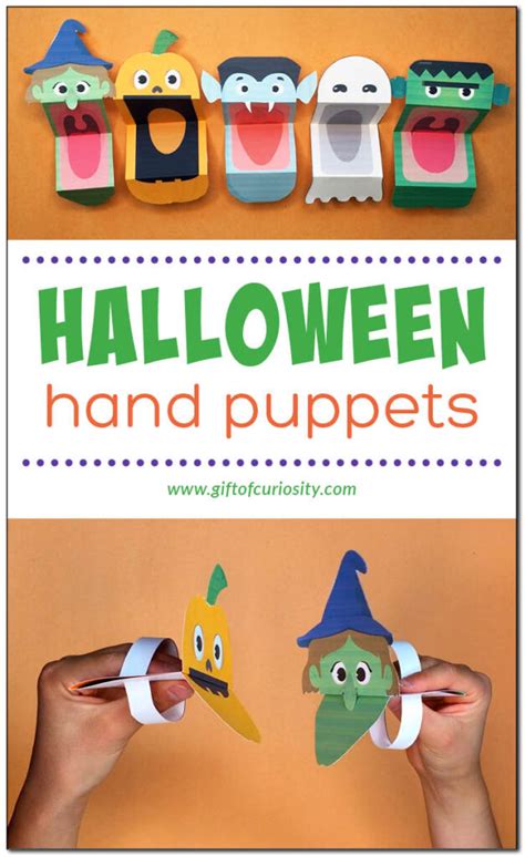 Halloween Finger Puppets for Kids