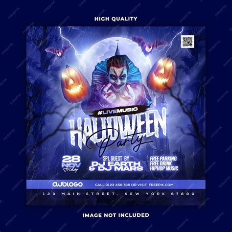 Halloween Flyer Template Designs