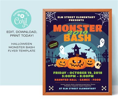 Halloween Monster Flyers