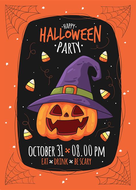 Halloween Party Flyer Templates Free