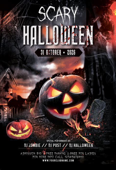 Halloween Spooky Flyers