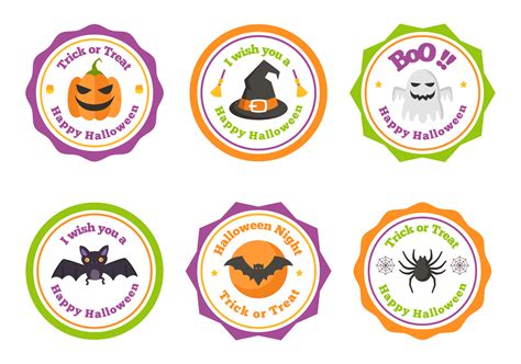 Halloween Sticker Template