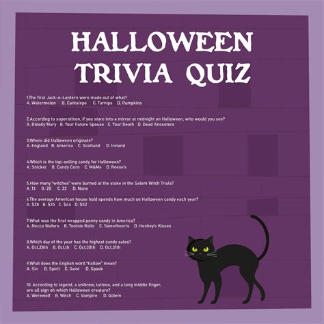 Halloween Trivia Questions And Answers