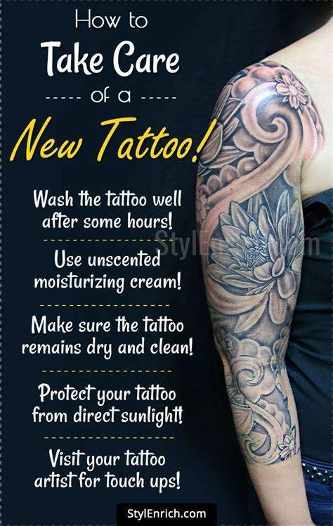 Hand Tattoo Aftercare